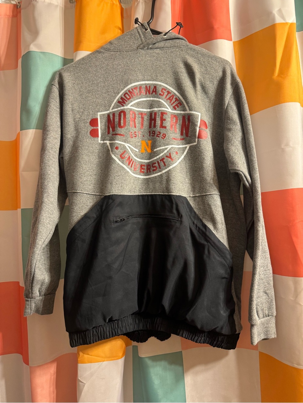 MSU Northern Grey & Black Hoodie - unisex